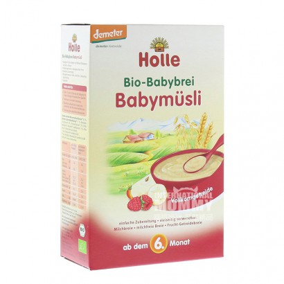 [4 pieces]Holle German Organic Apple Banana Raspberry Whole Wheat Rice Noodles Over 6 Months