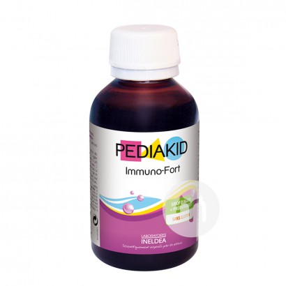 PEDIAKID France Immune Little Guard Nutritional Supplement Liquid Blueberry Flavor (2 discount packages)