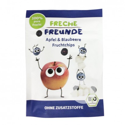 Erdbar German Organic Apple Blueberry Dried Fruit *10