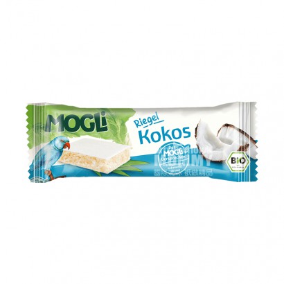 MOGLi German Organic Coconut Chip Wafer Sandwich Bar*16