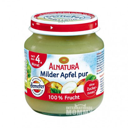 ALNATURA German Organic Pure Apple Puree*6