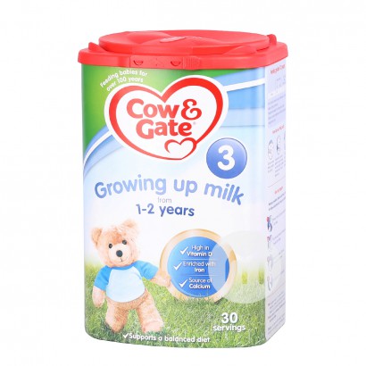 Cow & Gate UK milk powder 3 stages * 4 cans