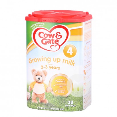 Cow & Gate UK milk powder 4 stages * 4 cans