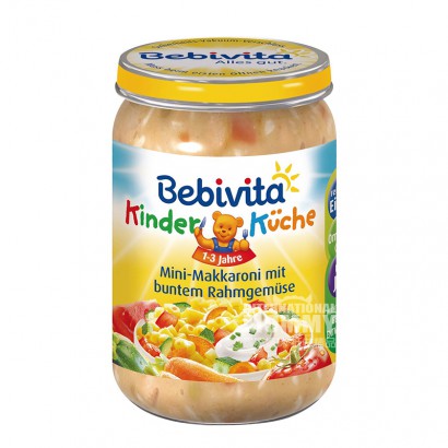 [2 pieces]Bebivita German Macaroni Mixed with a variety of Vegetables 1-3 years old