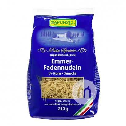 RAPUNZEL German Emerald Short Thin Pasta