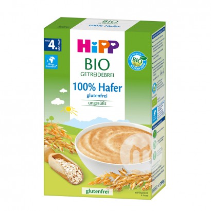 [2 pieces]Hipp German Organic Oatmeal Rice Flour over 4 months 200g