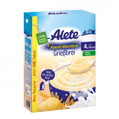 Nestle German Alete Milk Pudding Semolina Good Night Rice Noodles over 4 months 