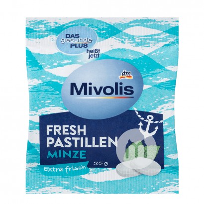 [2 pieces] Mivolis German Cool Mint Lozenges