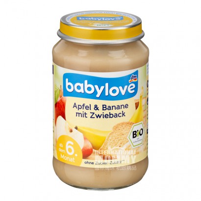 Babylove German Apple Banana Rusk P...