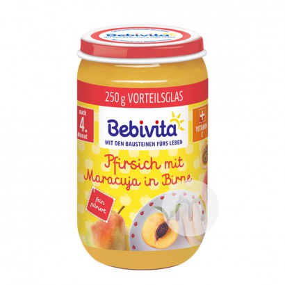 Bebivita German Peach and Pear Pass...