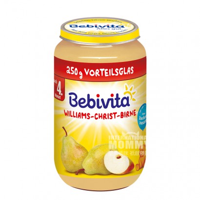 Bebivita German Apple Pear Puree ov...