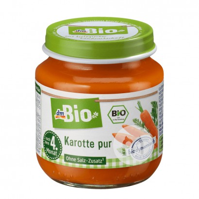 DmBio German Organic Carrot Puree o...