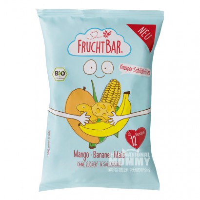 FRUCHTBAR German Organic Mango Bana...