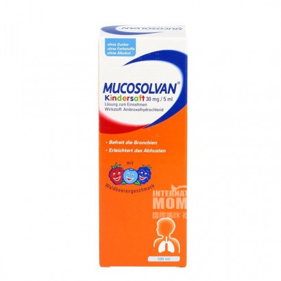 MUCOSOLVAN German Children's Fruity...