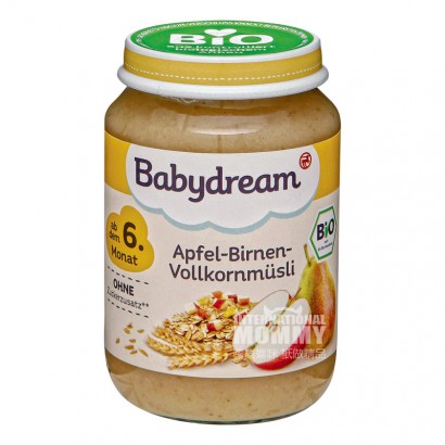 Babydream German Organic Apple Pear...