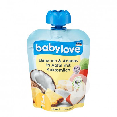 Babylove German Organic Banana Pine...