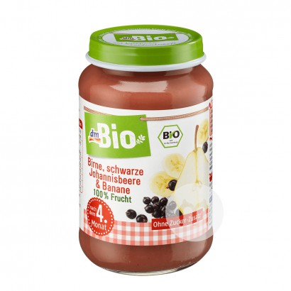 DmBio German Organic Banana Pear Bl...