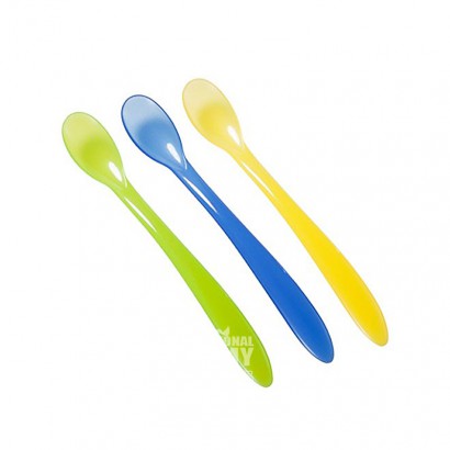 BABY NOVA German baby feeding spoon 3-color combination set overseas local original