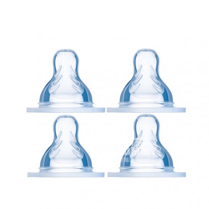 MAM Austria silk sense silicone nipple X type four pack