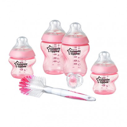 Tommee Tippee UK wide mouth anti flatulence bottle 6-Piece set