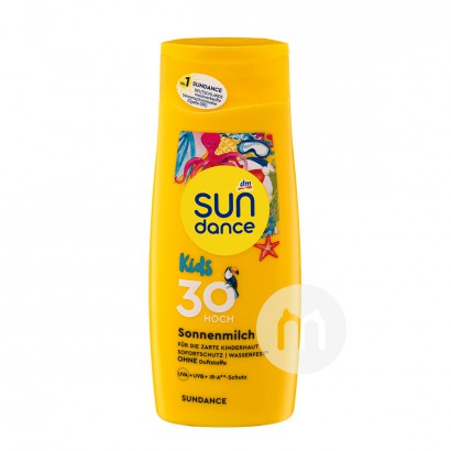 Sundance Germany Sundance infant and child anti infrared milk sunscreen LSF30 original overseas