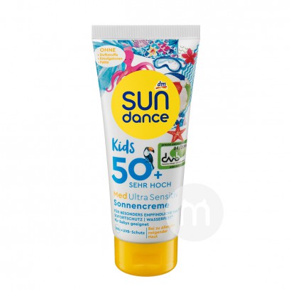 Sundance Germany Sundance infant and child full effect anti allergy non fragrance organic sunscreen lsf50 original overs