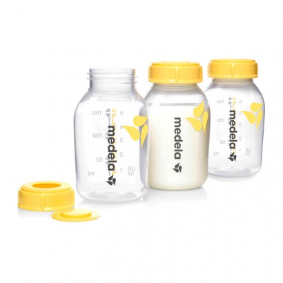 Medela Germany baby PP storage bottle three pack 150ml full stage