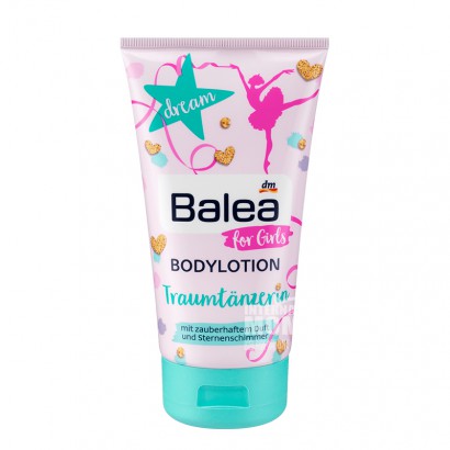 Balea German children's moisturizing and moisturizing cream girl