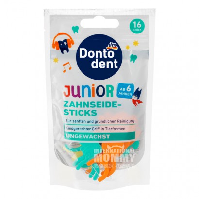 Dontodent Germany East todente Children's dental floss stick over 6 years old