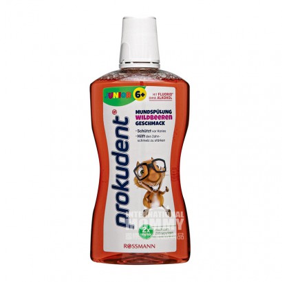 Prokudent German prokudent Children's mouthwash over 6 years old with wild berry flavor