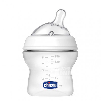 Chicco Italy baby bionic natural maternal feeling wide caliber silicone nipple PP bottle 150ml over 0 months old