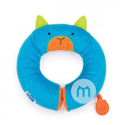 Trunki U-shaped travel pillow for children in the UK, original overseas version