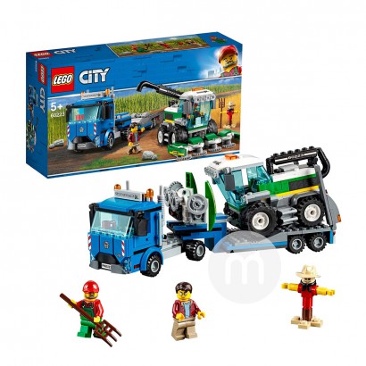 LEGO Danish city series harvester transporter 60223