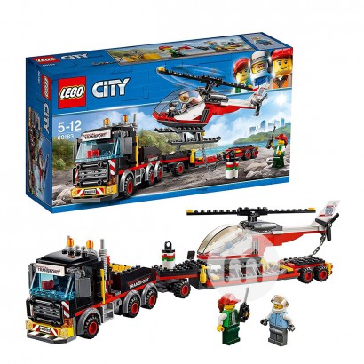 LEGO Danish city series heavy helicopter transporter 60183