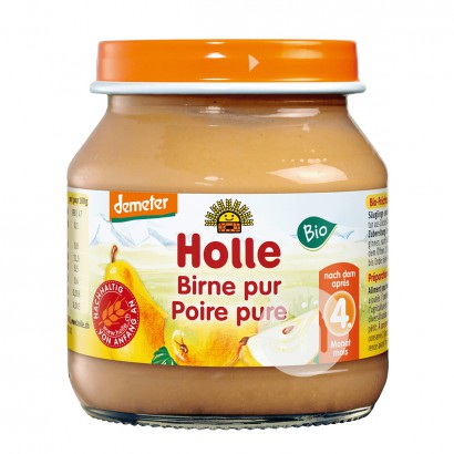 Holle Germany  Organic Pear mud