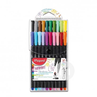 Maped French Color Hook Line Pens 2...