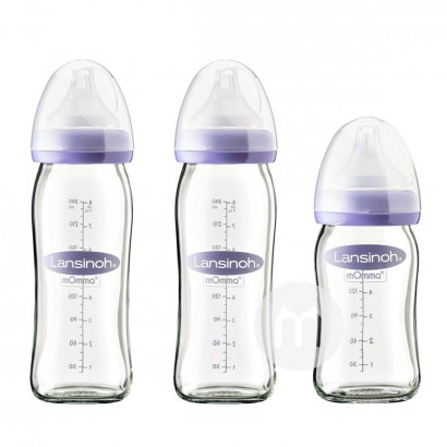 Lansinoh US glass bottle 160ml / 24...