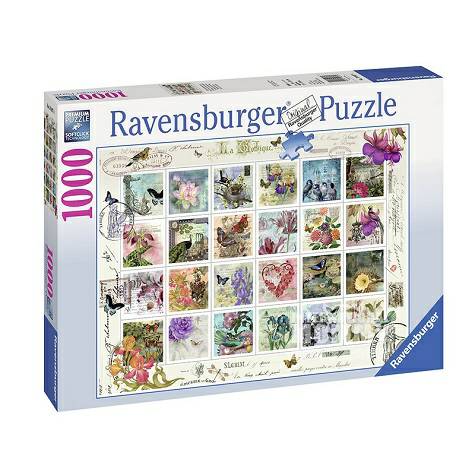 Ravensburger Germany Flower stamp c...