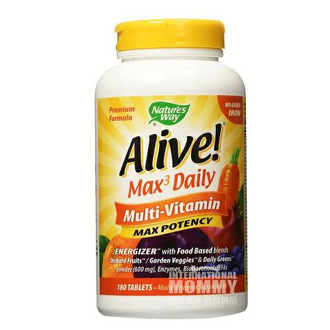 Natures Way America Multi-vitamin o...