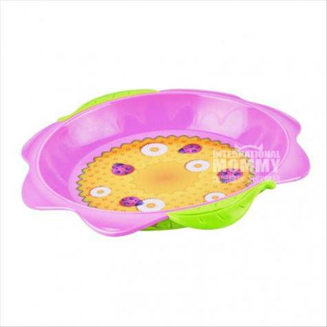 Nuby American Flower Series Baby Snack Plate Overseas Local Edition