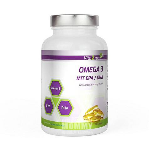 Vita2You German Omega 3 fish oil ca...