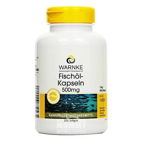 WARNKE German Fish oil capsules ove...