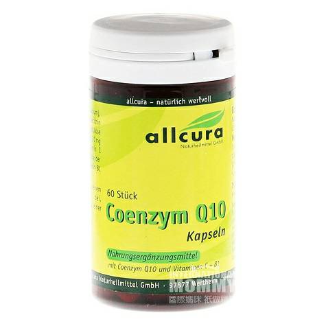 Allcura Germany Coenzyme Q10 Vitali...