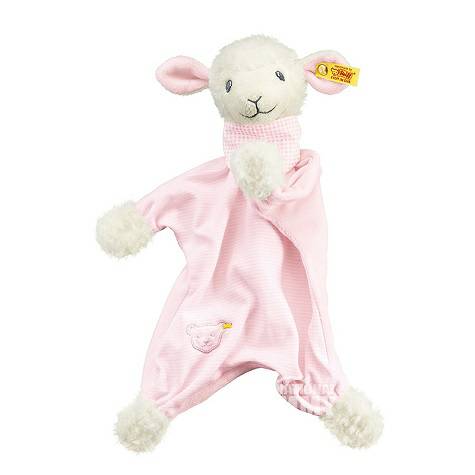 Steiff Germany Baby Lamb sleeping c...