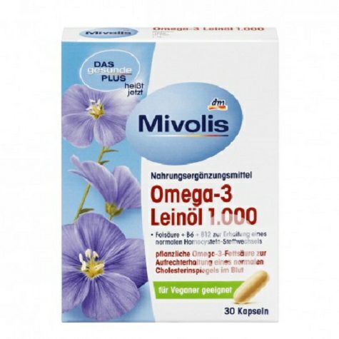 Mivolis Germany flaxseed oil capsul...