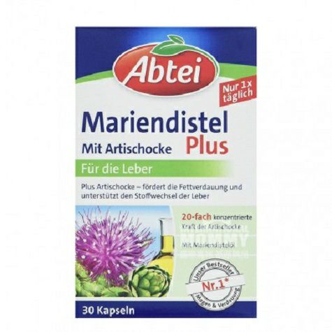 Abtei Germany silymarin + vitamin E...