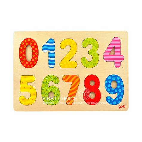 Goki Germany Alphabet / number recognition board