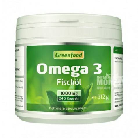 Greenfood Netherlands Omega 3 fish ...