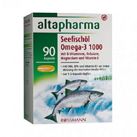 Altapharma German Omega 3 deep sea ...