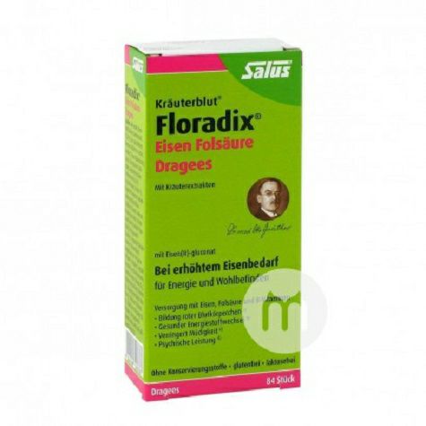 Salus Germany Floradix iron tablets...